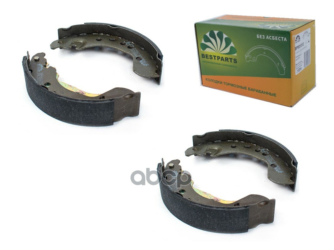 Колодки Тормозные Лада Vesta Задние Барабанные (4Шт.) Bestparts BestParts арт. BP001312