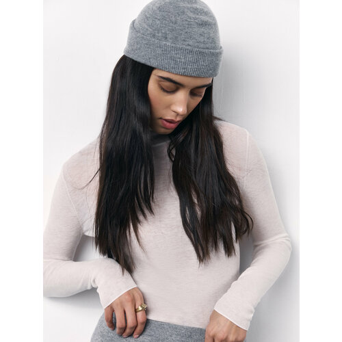 фото Шапка бини nude story, размер onesize, серый