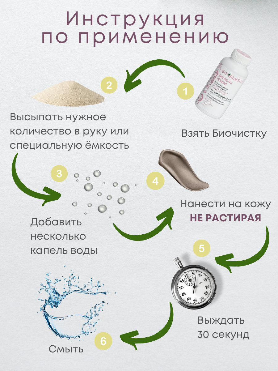 Биобьюти Биочистка Нежная для сухой кожи 21 г (Биобьюти, ) - фото №10