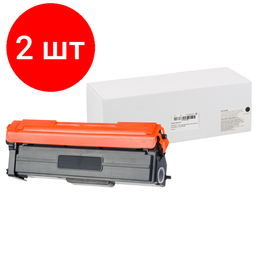 Комплект 2 штук, Тонер-картридж Retech TN-421BK чер. для Brother HL-L8260CDW тонер картридж retech tn 421bk чер для brother hl l8260cdw