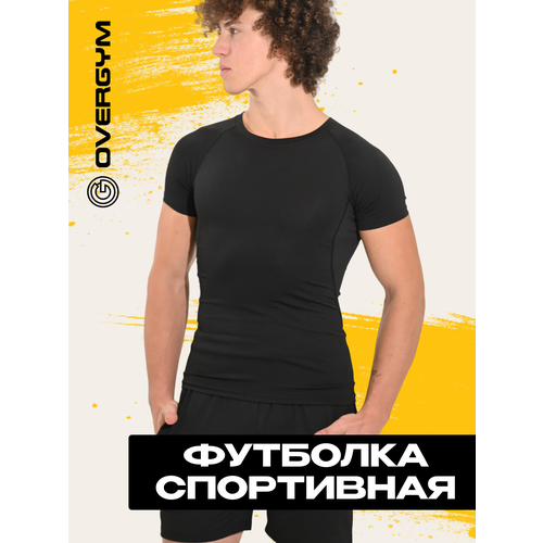 Футболка OVERGYM, размер XL, черный