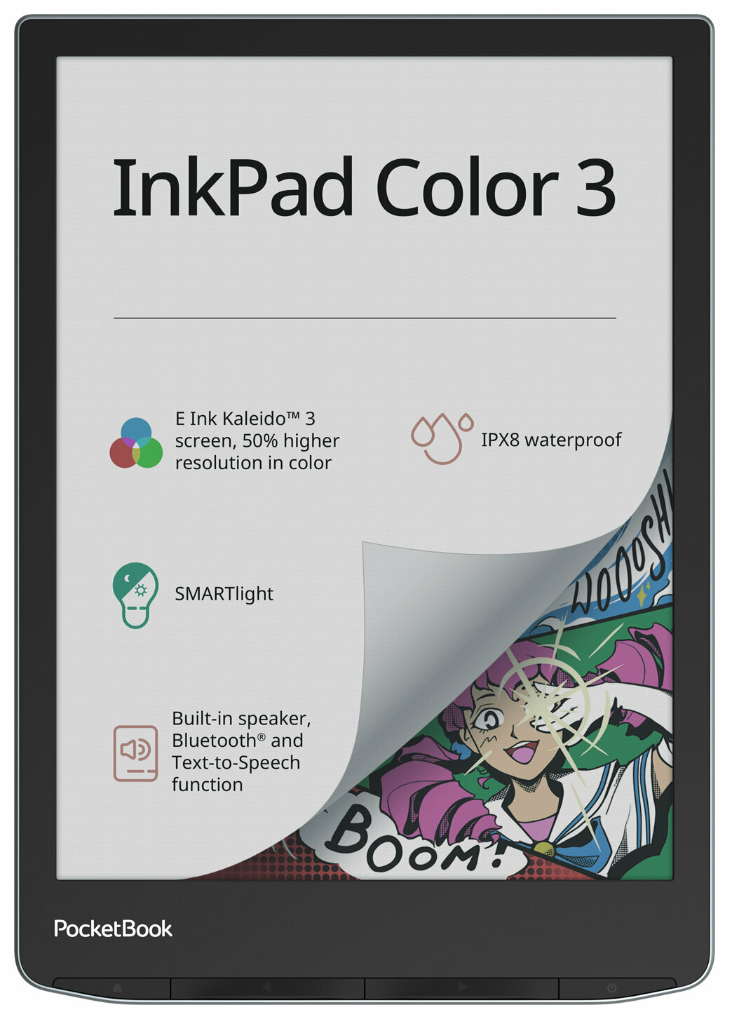 Электронная книга PocketBook 743K3 InkPad Color 3