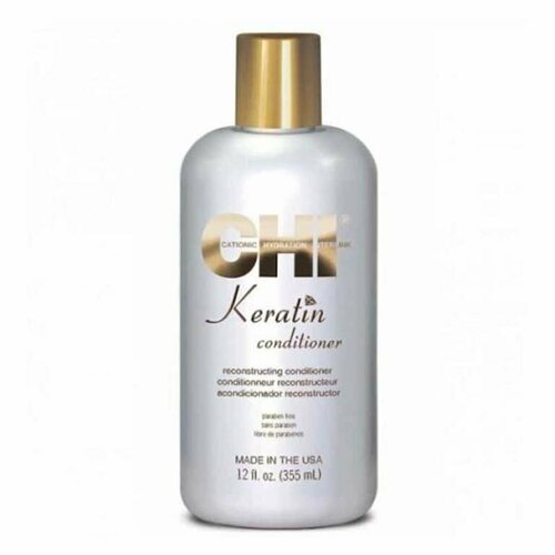 Кератиновый кондиционер 355 мл Chi Keratin Conditioner 355 мл кондиционер для волос chi кондиционер для волос восстанавливающий с кератином keratin reconstructing conditioner