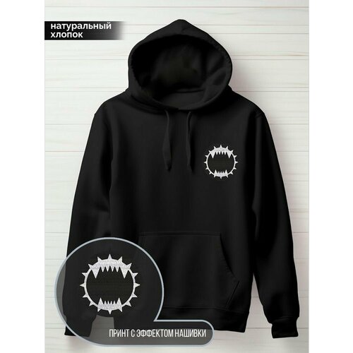 фото Худи hypnotica, размер m, черный
