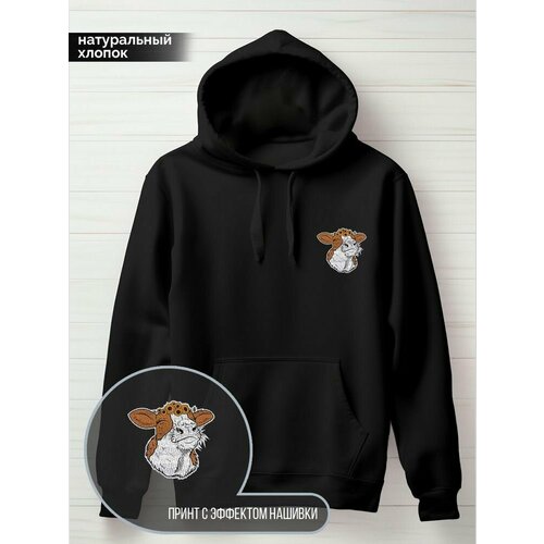 фото Худи hypnotica, размер m, черный