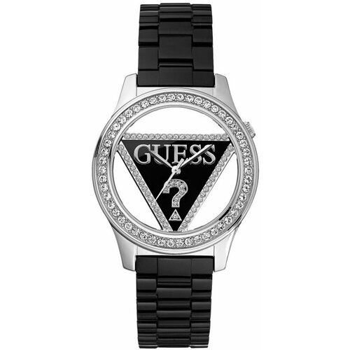 часы женские guess gw0099l4 Наручные часы GUESS W95105L2, серебряный, черный