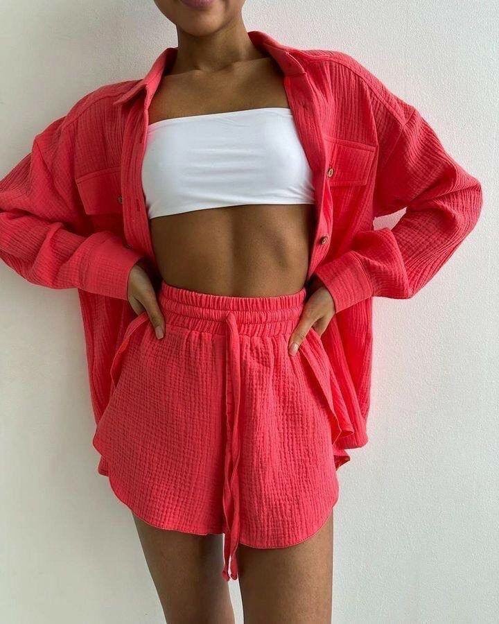 Костюм Amore розовый 