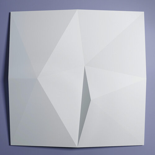 Изображение товара Стеновая панель ударопрочная, влагостойкая, bello deco СП 16 белая