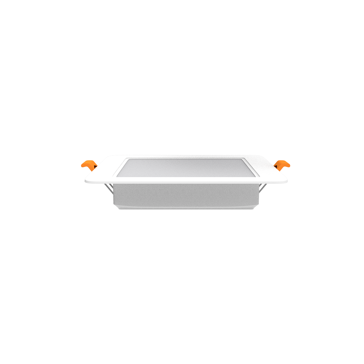 Светильник точечный встраиваемый Gauss DOWN-T квадрат 2 м² нейтральный белый свет, цвет белый - фото №3