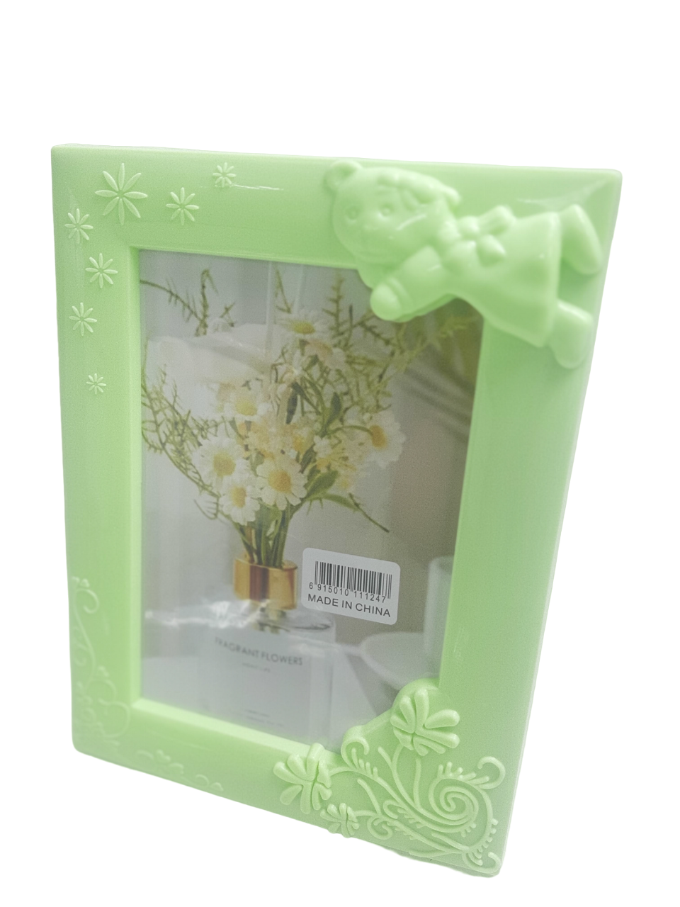 фото Фоторамка розовая 10*15 см.1 шт (пластиковый экран)