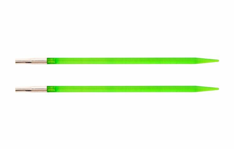 Спицы съемные "Trendz" 3,75мм для длины тросика 28-126см, акрил, флуоресцентный зеленый KnitPro 51252