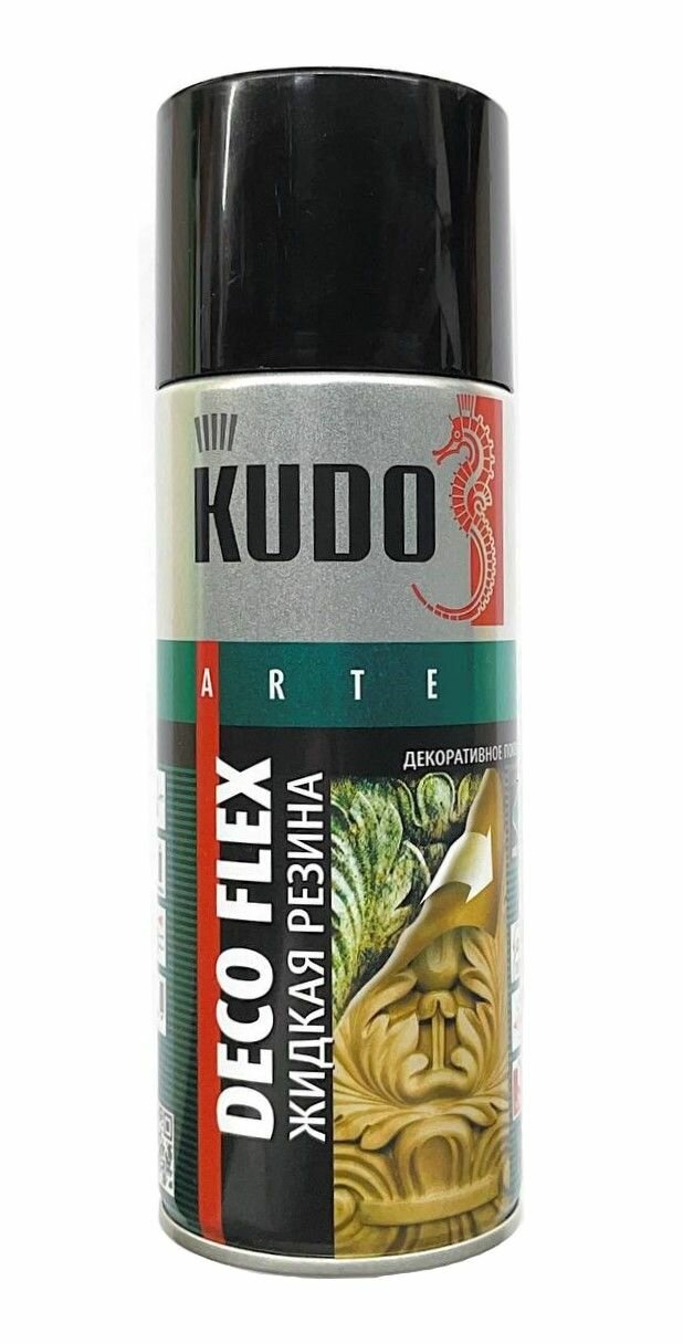 Жидкая резина KUDO DECO FLEX чёрная
