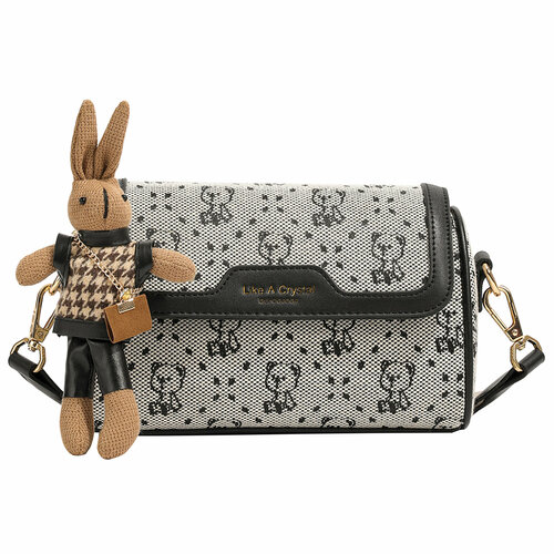 фото Сумка кросс-боди beibaobao, черный, серый