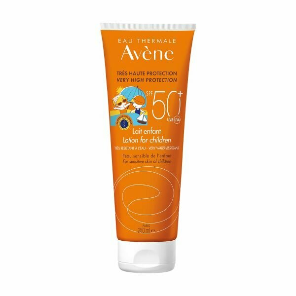 Молочко солнцезащитное для детей SPF50+ Avene/Авен 250мл (C52820)