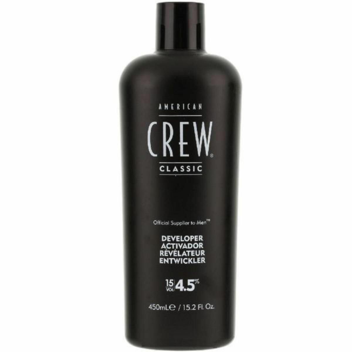 American Crew Precision Blend Developer - Активатор для камуфляжа волос 4,5 % 500 мл