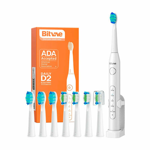 Электрическая зубная щетка BITVAE D2 Daily Toothbrush GLOBAL белая 201700₽