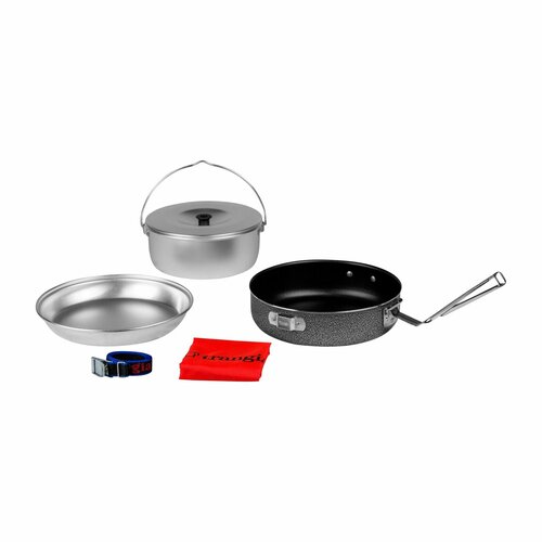 Походная посуда Trangia Camping Set 124-T silver