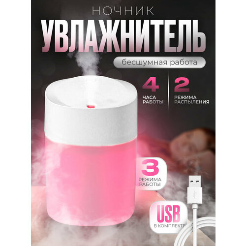 Увлажнитель для воздуха с функцией ночника 200 мл 48100₽