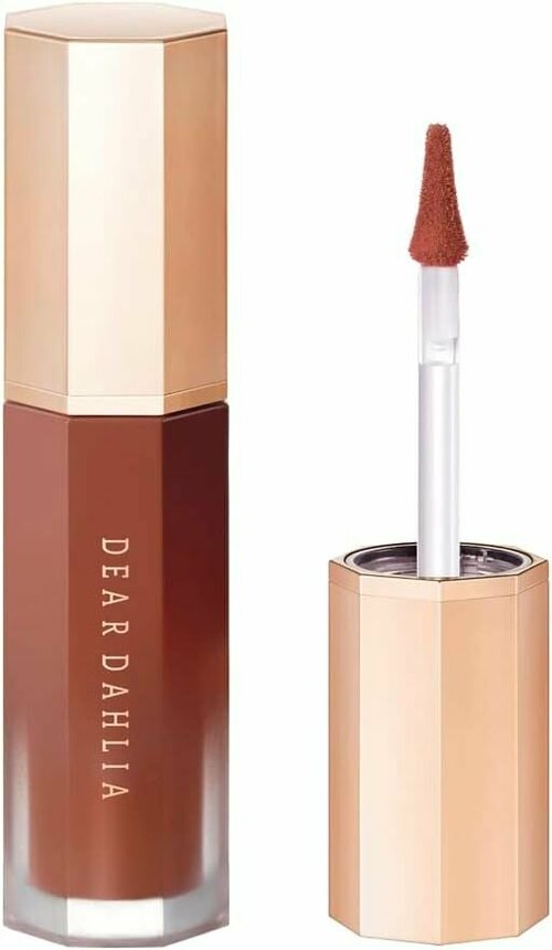 DEAR DAHLIA Жидкая помада для губ Petal Touch Plumping Lip Velour (Creme Caramel)