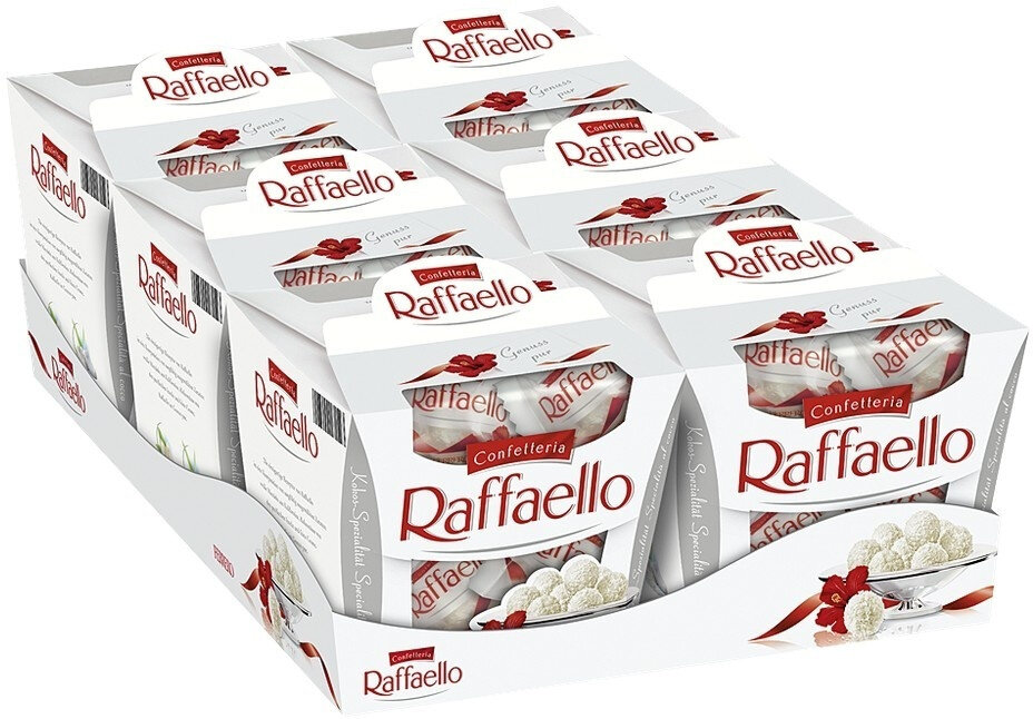 Набор конфет Raffaello миндаль и кокос, 150 г 6 уп.