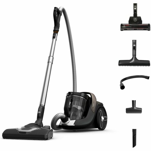 Пылесос с контейнером Tefal Extreme Cyclonic Effitech TW7C89EA 500 Вт 25 л безмешковый ручка для переноски 2999900₽