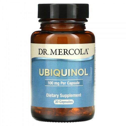 Dr. Mercola Ubiquinol (Убихинол) 100 мг 30 капсул