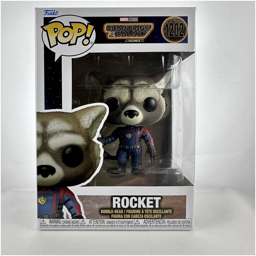 Фигурка Funko Pop! Marvel: Ракета - фото №18
