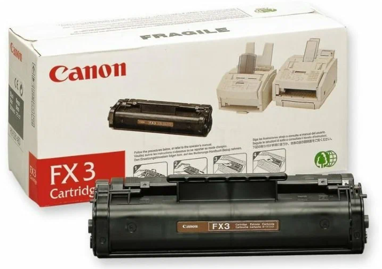 Картридж Canon FX3 (1557A003), 2700 стр, черный