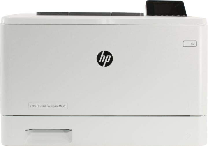 Принтер лазерный HP Color LaserJet Pro M455dn лазерный, цвет: белый [3pz95a] - фото №17