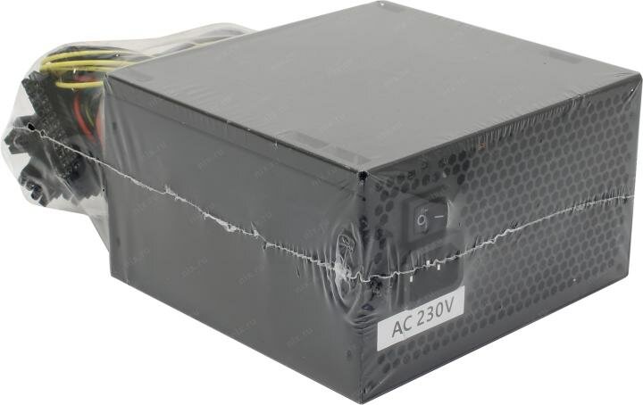 Блок питания ATX Exegate EX259605RUS 700W, black, 12cm fan, 24p+4p, 6/8p PCI-E, 3*SATA, 2*IDE, FDD - фото №11