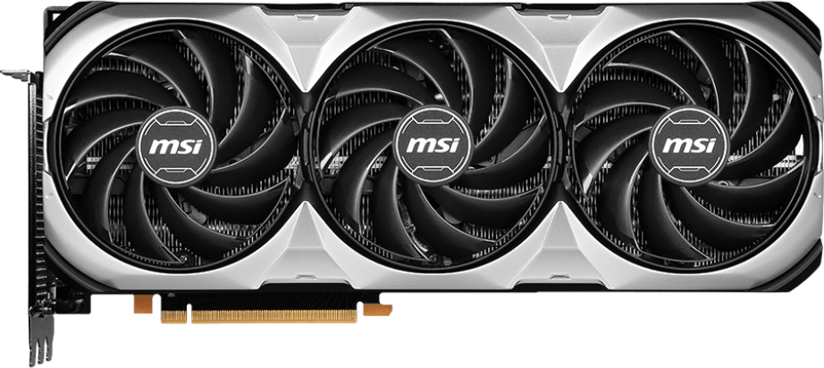 Видеокарта MSI Видеокарта MSI PCI-E 4.0 RTX 4080 SUPER 16G VENTUS 3X OC NVIDIA GeForce RTX 4080 Super 16Gb 256bit GDDR6X 2580/23000 HDMIx2 DPx2 HDCP Ret