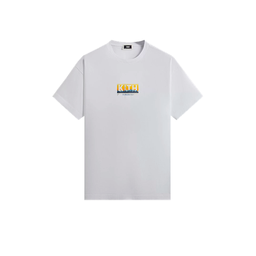 фото Футболка kith toronto classic logo tee, размер m, белый