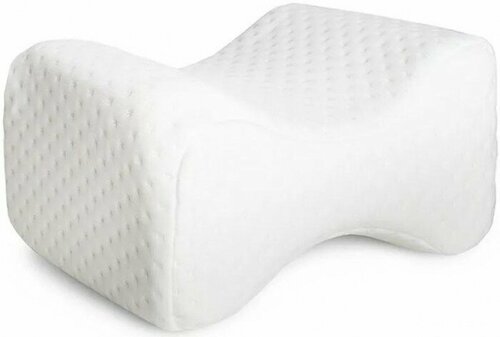 Подушка анатомическая для ног и коленей с эффектом памяти Memory Foam 26х21