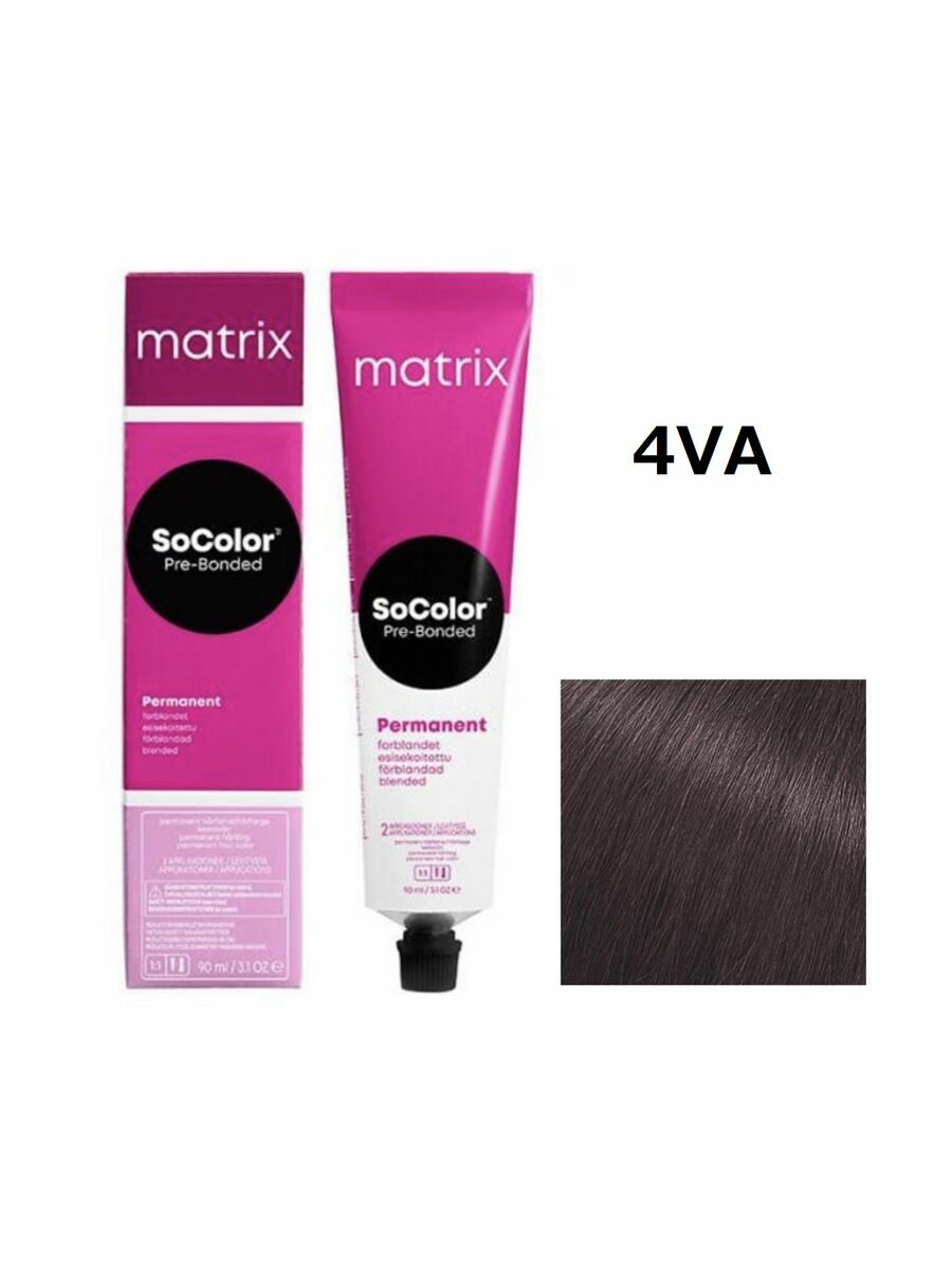 Крем-краска для волос MATRIX SOCOLOR Beauty, стойкая, профессиональная 4va