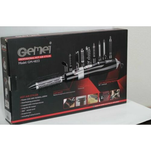 Фен-расческа Мультистайлер для укладки волос 10 в 1 340000₽