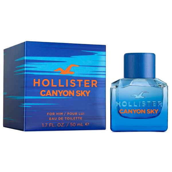 Hollister Мужской Canyon Sky For Him Туалетная вода (edt) 50мл