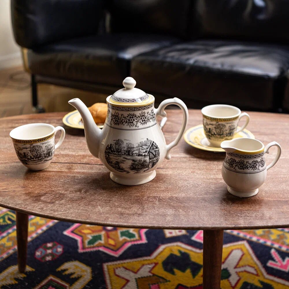 Молочник 210 мл Halcyon Grace by Tudor белый - фото №10