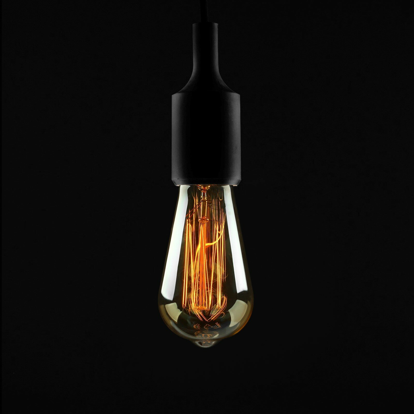 Лампа накаливания винтажная «Ретро» ST64 60 Вт Е27 230 В 145×64 мм теплый белый