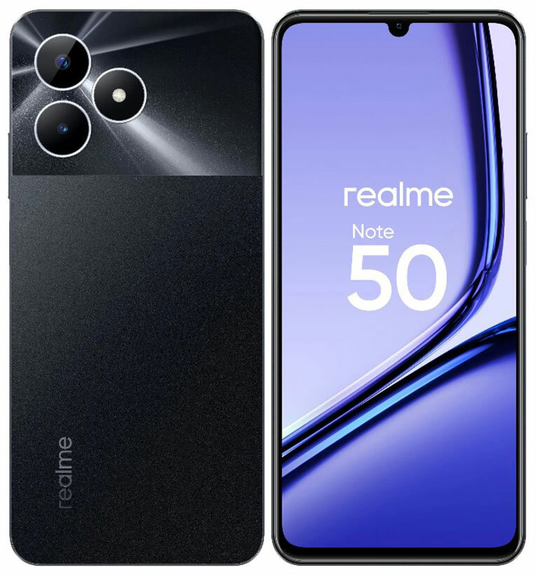 Смартфон Realme Note 50 4Gb 128Gb черный