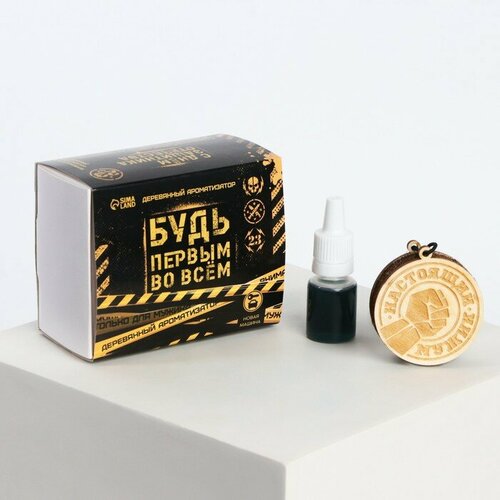Подвеска в авто с пропиткой и ароматизатором Будь первым во всем 10 мл новая машина 441₽