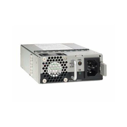Блок питания Cisco N2K3K 400W AC Power Supply Std airflow Port side exhaust N2200-PAC-400W 2290700₽