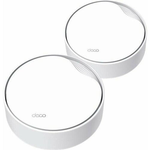 TP-Link Deco X50-PoE(2-pack) точка доступа tp link deco x50 poe 2402 мбит с белый 3 pack