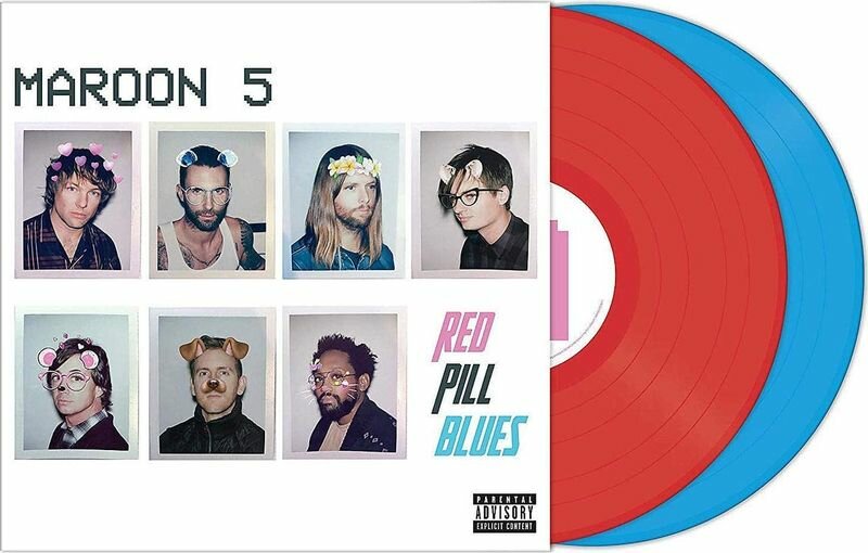 Виниловая пластинка. Maroon 5. Red Pill Blues (Deluxe Edition) (2 Lp) ( color)