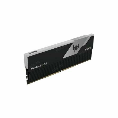 Модуль памяти 32Gb 2x16 Acer Predator Vesta II RGB DDR5 6400Mhz CL32 32-39-39-102 135V Black 1877400₽