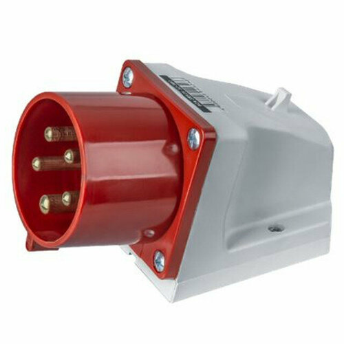 Вилка силовая кабельная navigator стационарная 32а 380в 3pnpe ip44 красный 2752₽