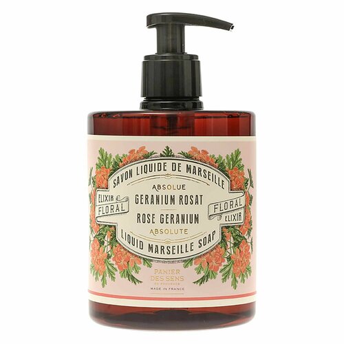 PANIER DES SENS Жидкое мыло Absolutes Liquid Marseille Soap Rose Geranium