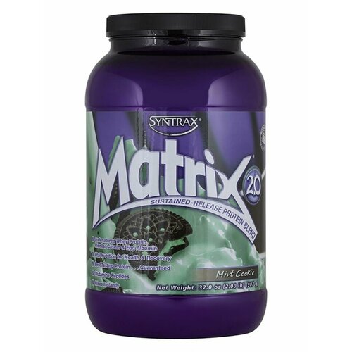 фото Протеин syntrax matrix 2.0 (0,9 кг.) - ментоловое печенье