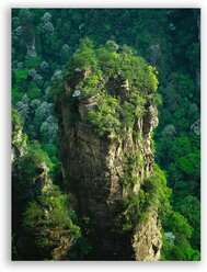 Постер, плакат на бумаге / Природа Китая - Горы / Размер 30 x 40 см