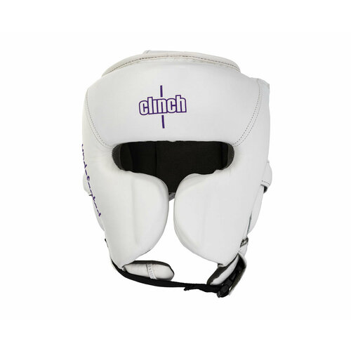 Шлем боксерский Clinch Undefeated белый (размер L)