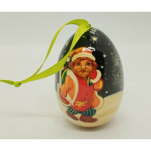 Яйцо пасхальное сувенирное, на ленте 